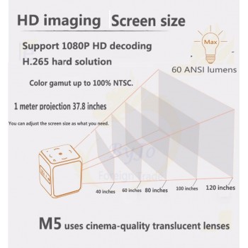 M5 Mini projector Android Dual band WIFI Home cinema Big battery proyector DLP projetor Pocket Pk P1 D6s G3 pro Q8 DLP800W h96p
