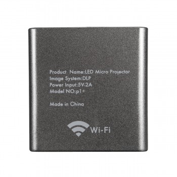 P1+ WIFI Mini Projector for Pocket Size Smart Micro Proyector 30 Lumens Good quality Support TF USB