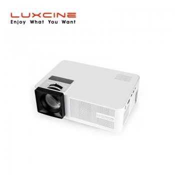 LUXCINE 2018 New Arrival Bright Smart WiFi LED LCD Music Projector CM2