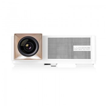 LUXCINE 2018 New Arrival Bright Smart WiFi LED LCD Music Projector CM2