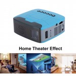 Mini 500LM LCD Micro Projector Home 1080P HD Video Projector with Optical Trapezium Adjustment EU US AU UK Plug 110-240V