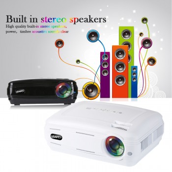 10000 Lumens 1080P Mini Projector 3D LED Home Cinema Theater Projector TV/\AV/VGA/HDMI Beamer For Home Theatre Movie