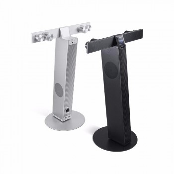 Astellamp;Kern AK T1 Ultimate All-In-One Sound System (White) with Optical Connection Kit