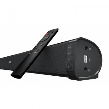 OKEPOO Bluetooth TV Soundbar 29.5 2.0 Channel Audio Stereo 40 Watts Optical RCA 3D Surround Home Theatre System Wall Mount