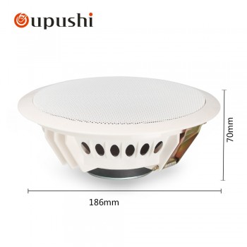 OUPUSHI  A0 Super cheap and Good quality ceiling speaker and mini amplifier use to PA system;  Home background music home audio