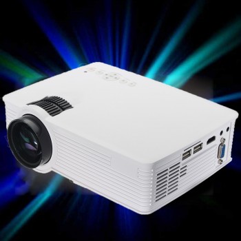 Thinyou GP-9 Projector White 3000 Lumens portable Projector  ISO Portable LED Projector 1080p Full HD video Home Theatre System