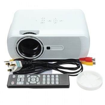 1200 Lumens Mini Full HD LED Projector 3D Portable Home Theater Cinema LED HDMI USB AV/VGA Multimedia