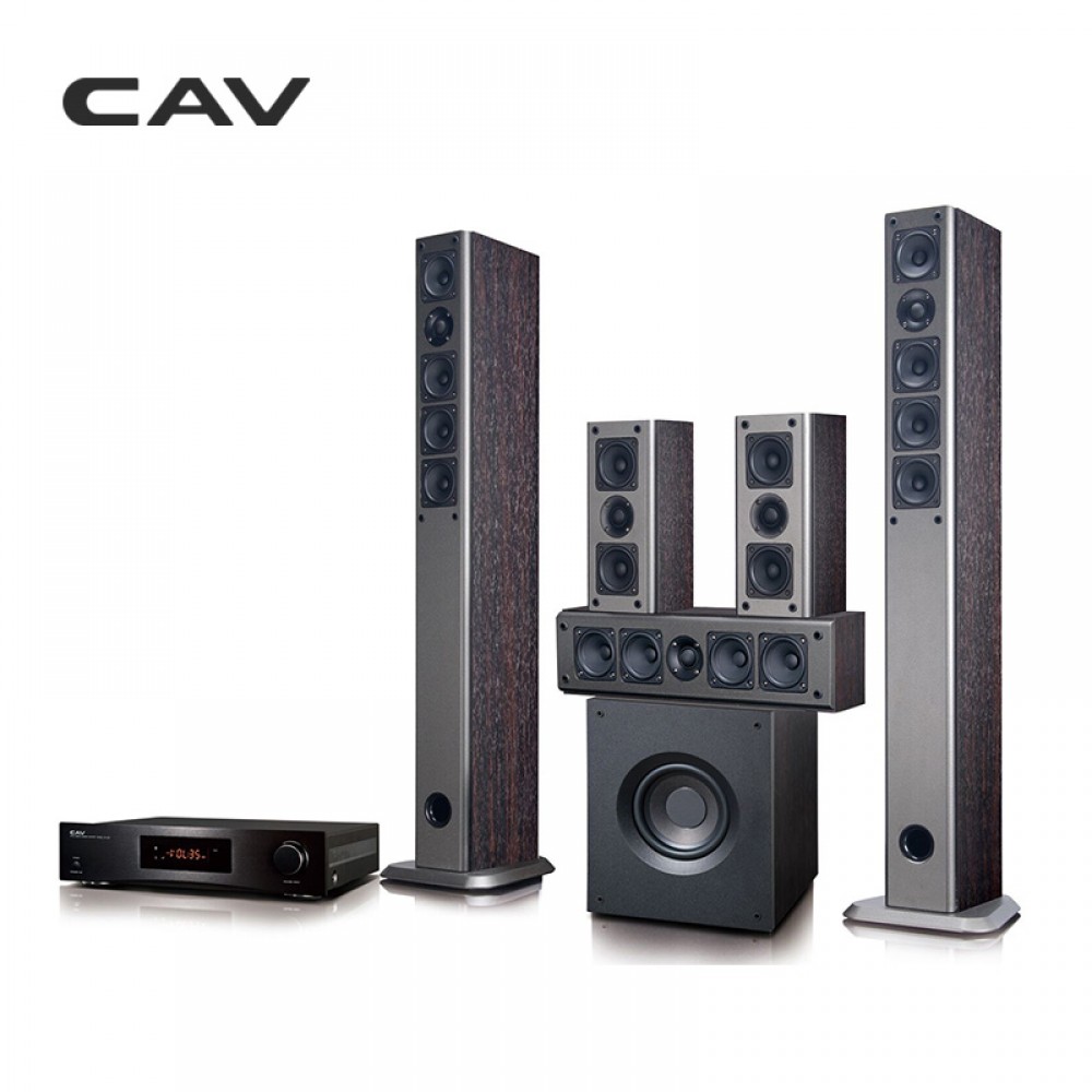 CAV AV930 Home Theater 5.1 System Bluetooth EDR IMAX Music Center Optical Coaxial RCA Wooden Home Use Cinema DSP Home Theater