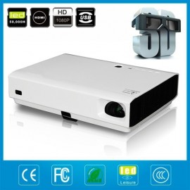 LUXCINE Super Bright Daylight Smart WiFi 3LED DLP 3D Projector PTP100S(New)