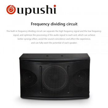 8 inch Wooden full range speaker 80 watt Karaoke speaker  home theatre system