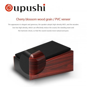 Oupushi CL314  PA system wall mount speakers audio wooden indoor wall speaker Music systems loudspeaker for low bass