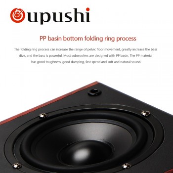 Oupushi CL314  PA system wall mount speakers audio wooden indoor wall speaker Music systems loudspeaker for low bass