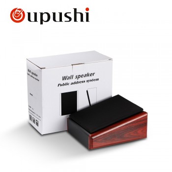 Oupushi CL314  PA system wall mount speakers audio wooden indoor wall speaker Music systems loudspeaker for low bass