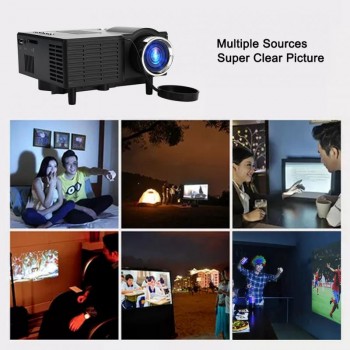 VBESTLIFE Portable Mini Projector Home Cinema Theater Movie LED Projector Digital Proyector HD Projectors HDMI USB AV 1080*1920
