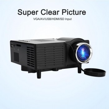 VBESTLIFE Portable Mini Projector Home Cinema Theater Movie LED Projector Digital Proyector HD Projectors HDMI USB AV 1080*1920