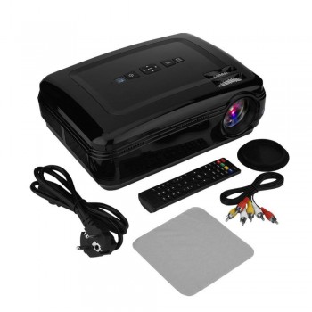 1080P Home Theater Projector 3000:1 Stereo Surrounding Sound 16.7K HD Projector for EU Plug