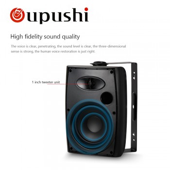 OUPUSHI CL304 20W WIFI bluetooths wall mounted speaker Online Shopping Active Home Theater Speaker System On-wall Speaker