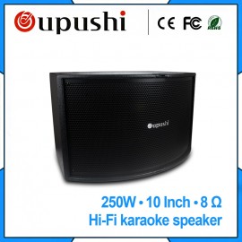 oupushi KB10 10 inch professional speaker 250W Conference audio and karaoke pro audio king karaoke