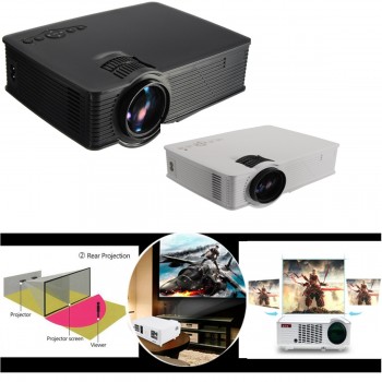 7000Lumens LED WIFI Projector 1080P Full HD Android4.4 3D Multimedia USB/SD/HDMI/VGA/AV/TV For Theater Home Cinema AU/US Plug
