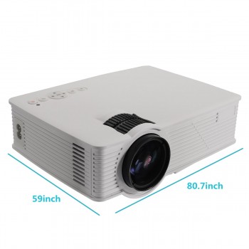 7000Lumens LED WIFI Projector 1080P Full HD Android4.4 3D Multimedia USB/SD/HDMI/VGA/AV/TV For Theater Home Cinema AU/US Plug