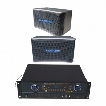 Professional Karaoke speaker + Recordable Karaoke Mixer Amplifier  for Club or Providte or business.  Great sound