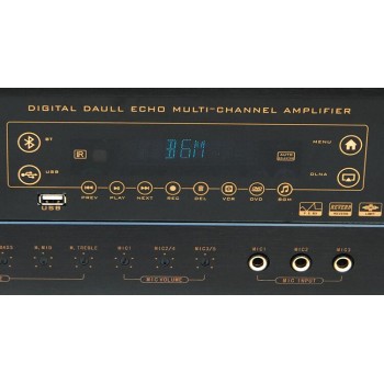 Professional Karaoke speaker + Recordable Karaoke Mixer Amplifier  for Club or Providte or business.  Great sound