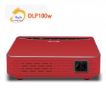 Poner Saund DLP100W Projector 1500Lumen 6000MAh Battery Sync Display Bluetooth WIFI Projector 3D Home Theater HDMI 1080P