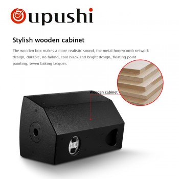 OUPUSHI F10 250W 10 inch speaker  karaoke floor standing speaker