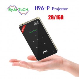 ByJoTeCH H96-P Projector 2G 16G S905 Mini Portable pocket Projector DLP Projector Android proyector Home theater system H96P