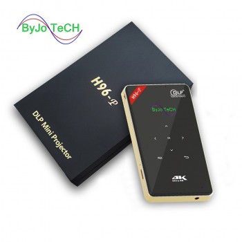 ByJoTeCH H96-P Projector 2G 16G S905 Mini Portable pocket Projector DLP Projector Android proyector Home theater system H96P