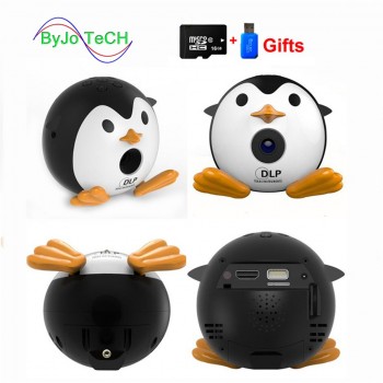 ByJoTeCH Q1+ wifi Mini Mobile Projector Handheld Micro DLP Home Theater Proyector Add 16G micro SD card gift UNIC Q1 PLUS