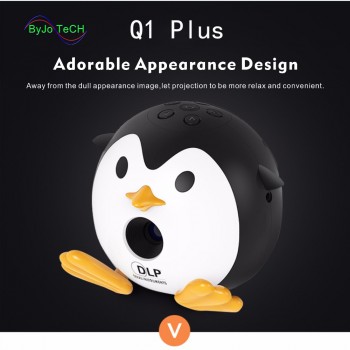 ByJoTeCH Q1+ wifi Mini Mobile Projector Handheld Micro DLP Home Theater Proyector Add 16G micro SD card gift UNIC Q1 PLUS