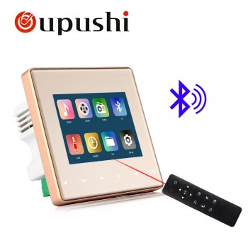 OUPUSHI A3 Wall home theater mini system wall amplifier with Bluetooth SD USB socket