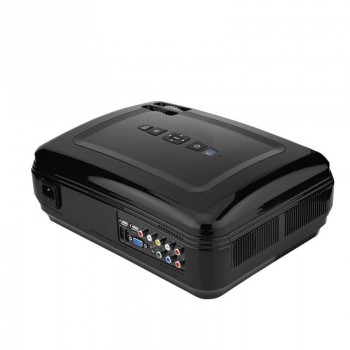 1080P Home Theater Projector Stereo Surrounding Sound 16.7K HD Projector 3000:1 Supprots AVVGAUSB SD card HDMI TV EU Plug