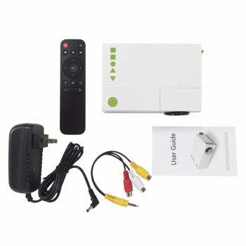 YG310 updated YG300 LED Portable Projector 800LM 3.5mm 320x240 HDMI USB Mini Projector Home Media Player support 1080p