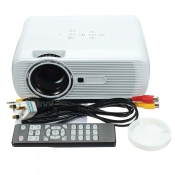 HD LED Projector 3D Portable Multimedia Beamer Large Screen Home Theater Cinema LCD Wireless HDMI AV/VGA/USB/SD/HDMI/TV