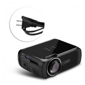 Mini Home Theater 1080P Full HD HDMI Bluetooth WIFI LED Projector Video Media Player Black US