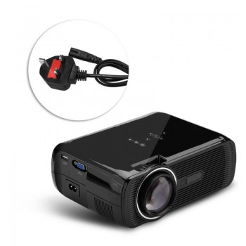 Mini Home Theater 1080P Full HD HDMI Bluetooth WIFI LED Projector Video Media Player Black US