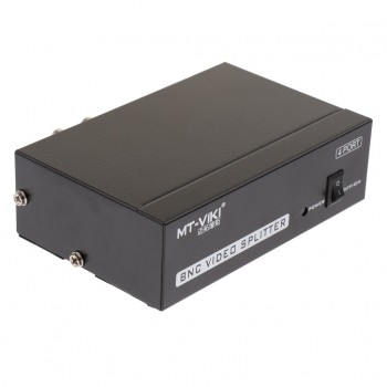 1In 4Out BNC Video Splitter Box Distributor Adapter for Video Monitor System
