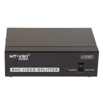 1In 4Out BNC Video Splitter Box Distributor Adapter for Video Monitor System