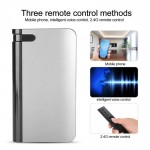 Gray color Portable Smart DLP Mini Projector 100-240V for US Plug for TV laptop phone