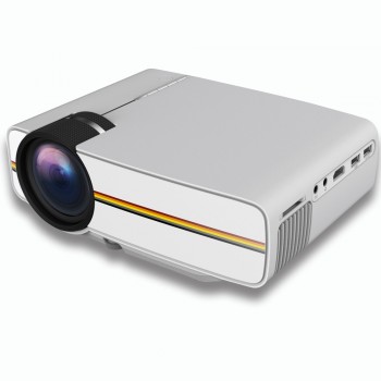 YG-400 1000 Lumens 800*480 Support 1080P USB HDMI Mini LED Projector