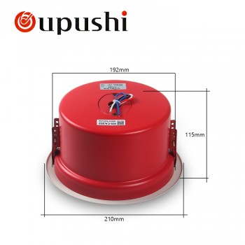 Hotel Speaker System Waterproof Bathroom Ceiling Speakers 10W CA202