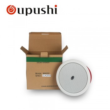 Hotel Speaker System Waterproof Bathroom Ceiling Speakers 10W CA202