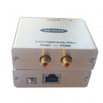 Dolby,DTS Coaxial Digital Audio Extender Over Cat5e/6 Cable SPDIF Digital Audio to RJ45 Cat5 digital audio
