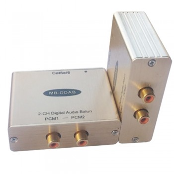 Dolby,DTS Coaxial Digital Audio Extender Over Cat5e/6 Cable SPDIF Digital Audio to RJ45 Cat5 digital audio