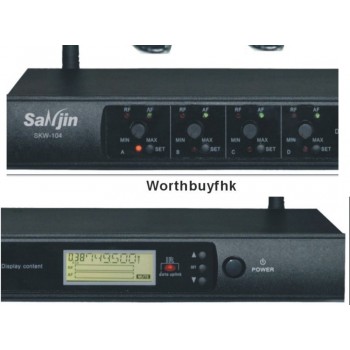 Professional UHF Wireless Karaoke Microphone 200CH x 4 Hand Held radio Microphones KTV MTV machine