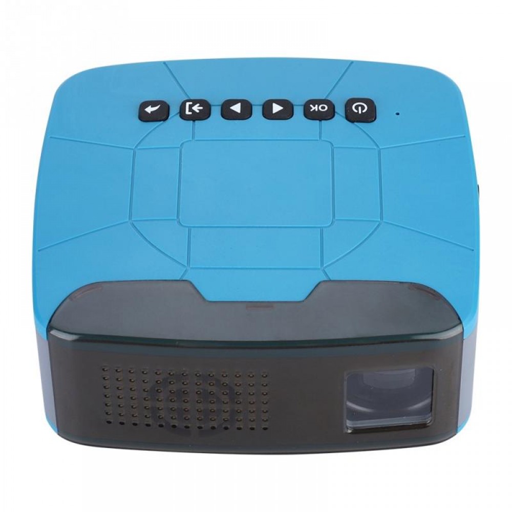 500 LM LCD Micro Projector 1080P HD Video Projector with Optical Trapezium Adjustment EU US UK AU Plug
