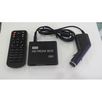 REDAMIGO Full HD 1080P MINI Media Player for car Center MultiMedia Video Player Media box with HDMI VGA AV USB SD/MMC HDDK7+C