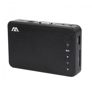 Mini 1080P HDMI Multimedia Player Kits Professional HDD USB2.0 External Multimedia Player With 3 Outputs HDMI/VGA/AV Mayitr